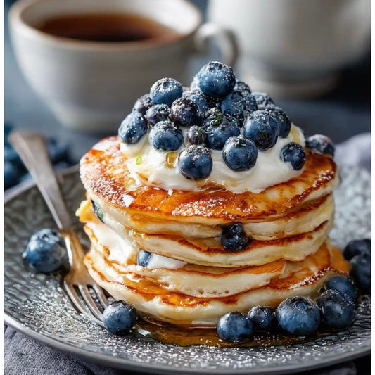 Blueberry Crumpets