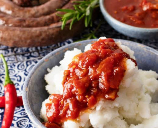 Keto Pap and Wors