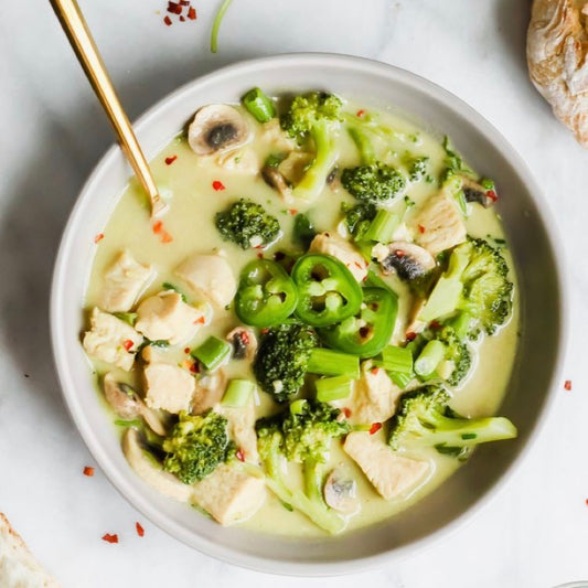 Thai green chicken curry