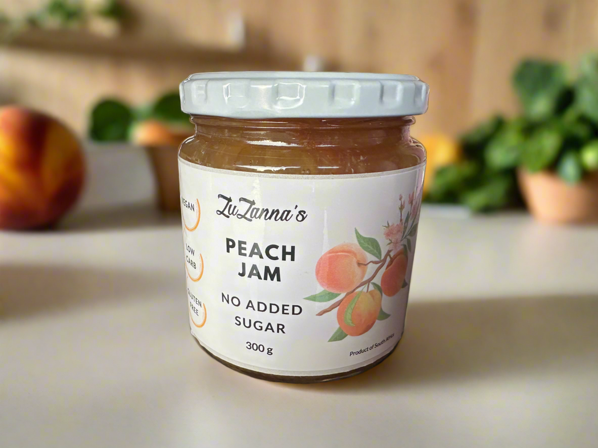 Peach Jam No Added Sugar
