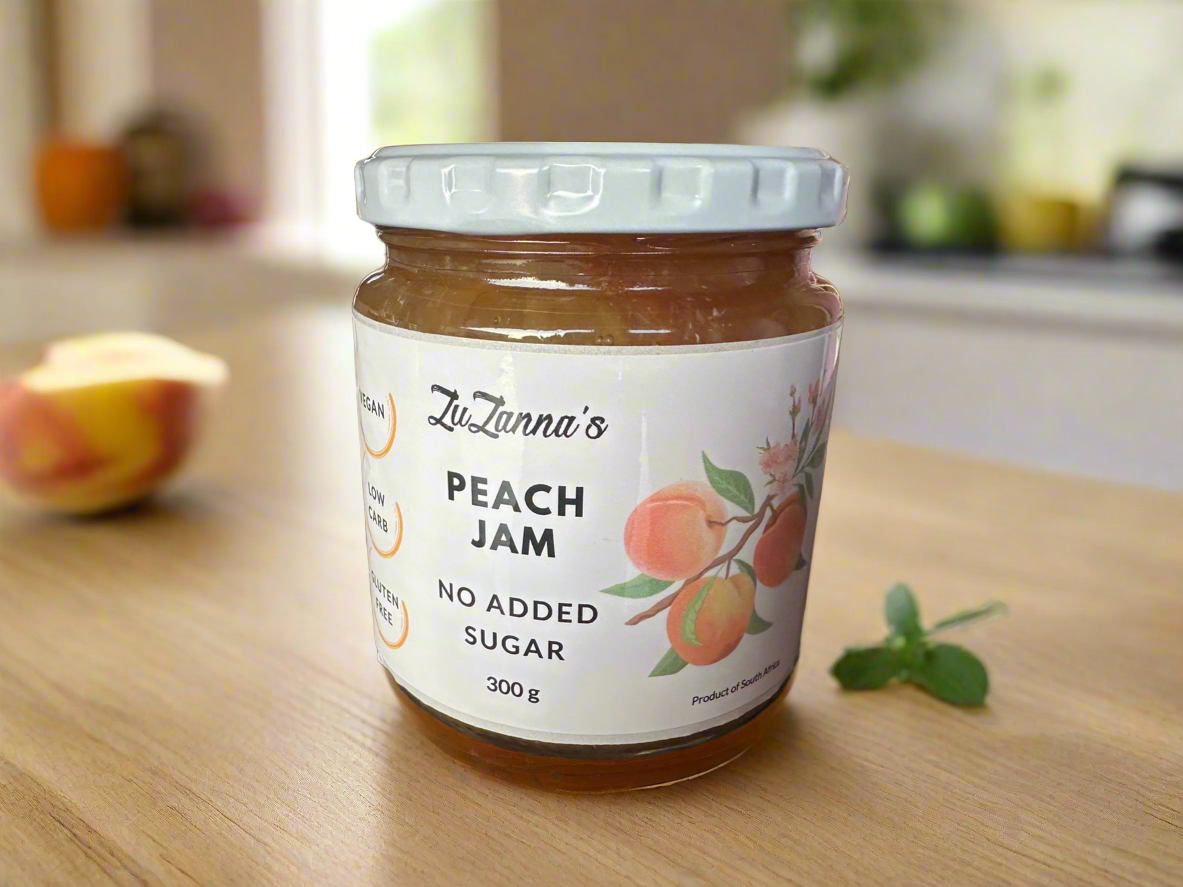 Peach Jam No Added Sugar