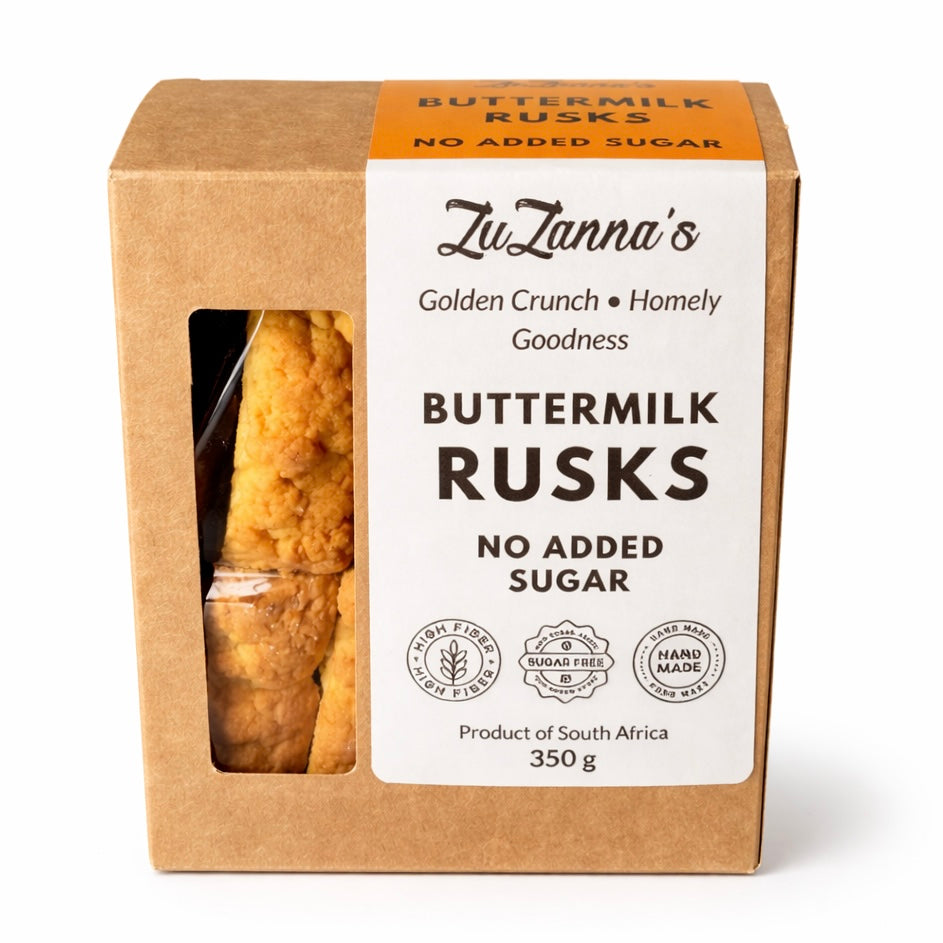 South African Buttermilk Rusks with No Added Sugar