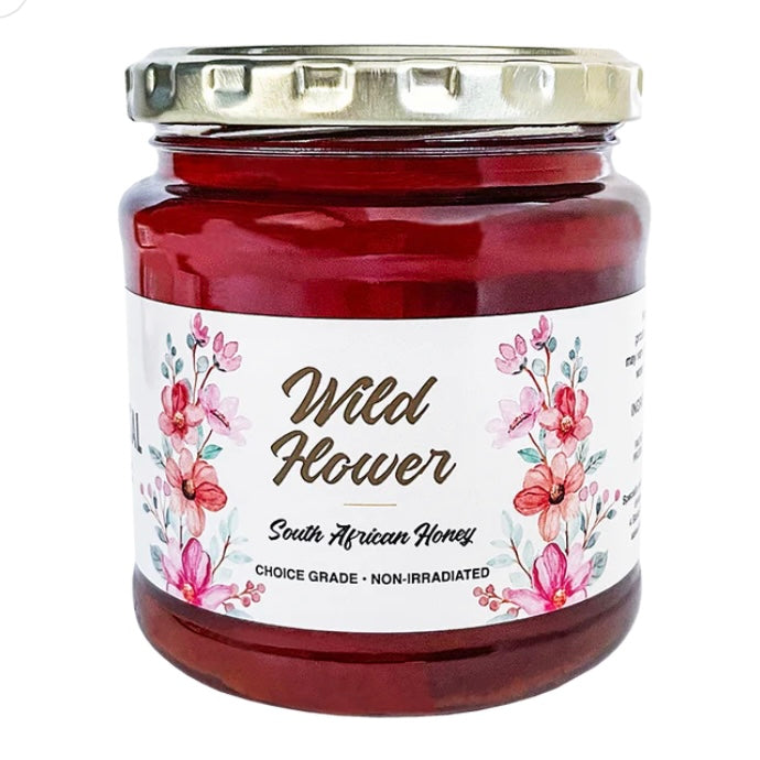 Cape Coastal Wild Flower Raw Honey 355g