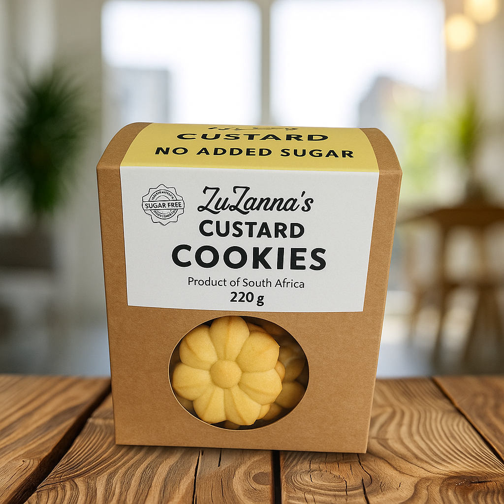 Custard Cookies - No Added Sugar