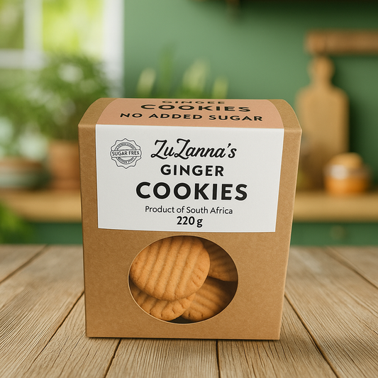 Ginger Cookies - No Added Sugar