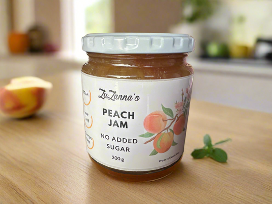 Peach Jam No Added Sugar