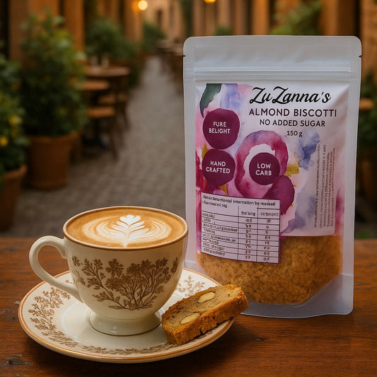 Almond Biscotti No Added Sugar