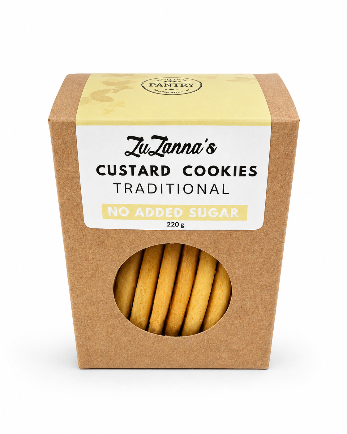 ZuZanna’s Custard Cookies – No Added Sugar