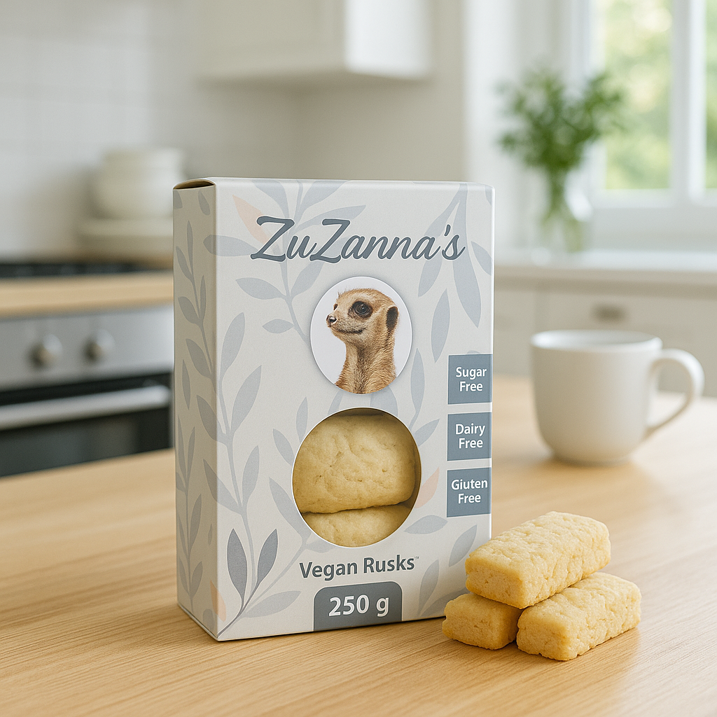 Vegan Rusks No Added Sugar