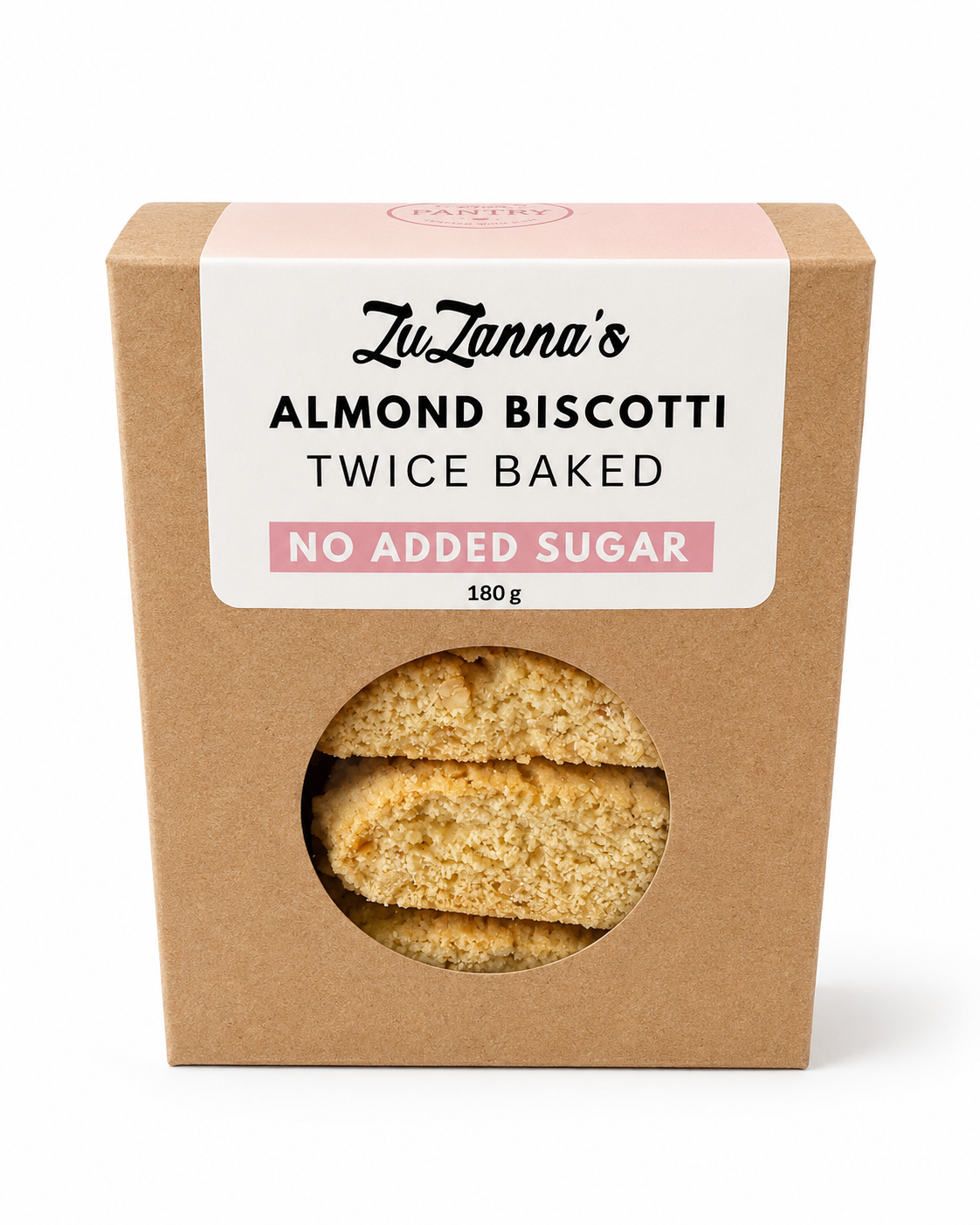 ZuZanna’s Almond Biscotti – No Added Sugar