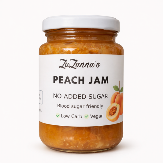 ZuZanna’s Peach Jam – No Added Sugar