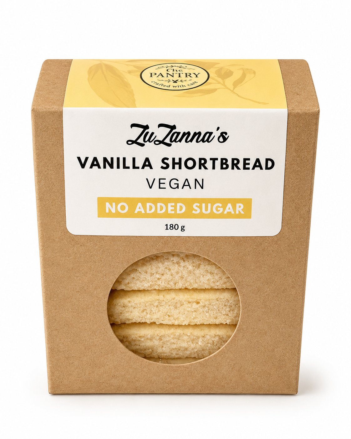 ZuZanna’s Vanilla Shortbread – No Added Sugar