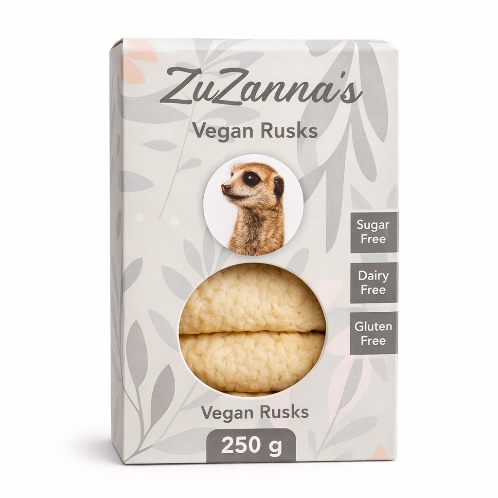 Vegan Rusks - No Added Sugar